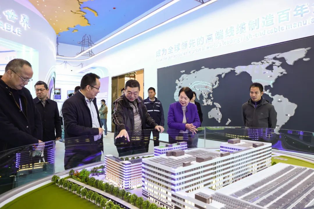 暖春行动 共绘蓝图 | 佛山市政协副主席携各级领导莅临金联宇电缆集团调研指导！